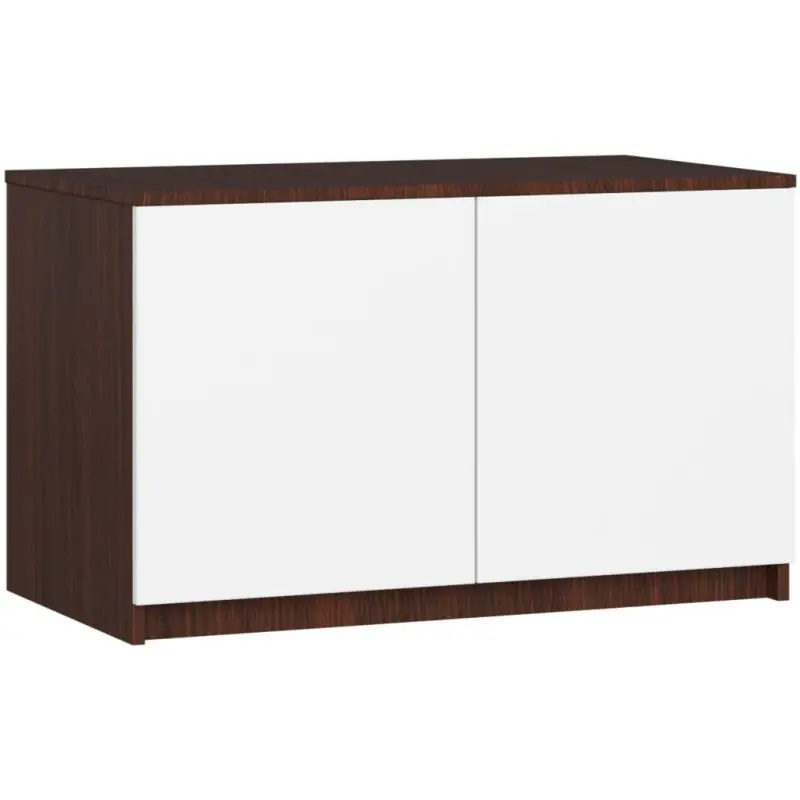 Nástavec na skříň LOTA 90 cm - wenge / bílý Poslední Šance
