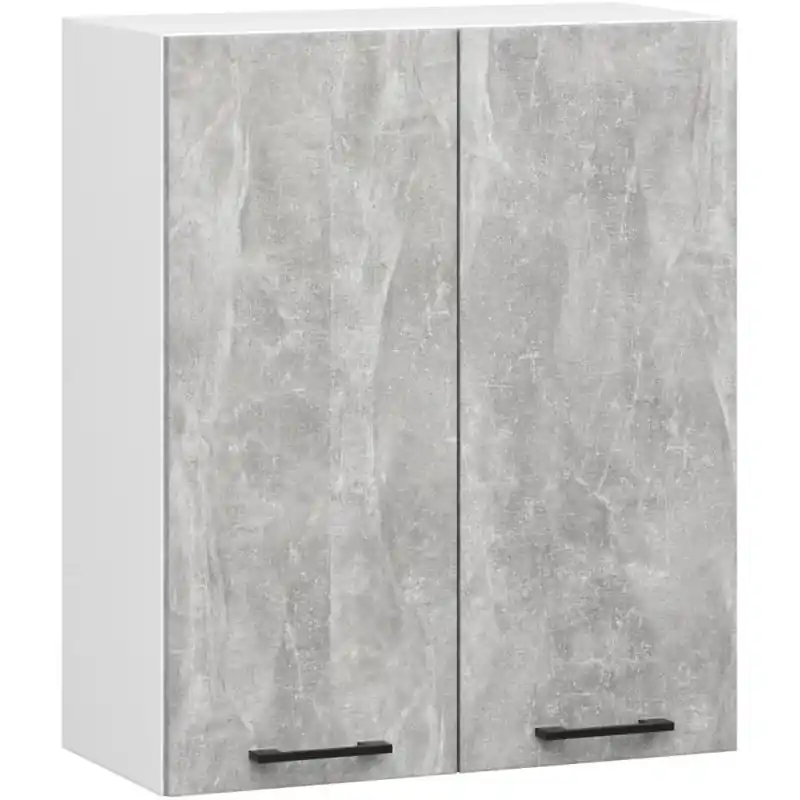 Horní kuchyňská skříňka 60 cm VERMINA - bílá / beton Cenový Hit