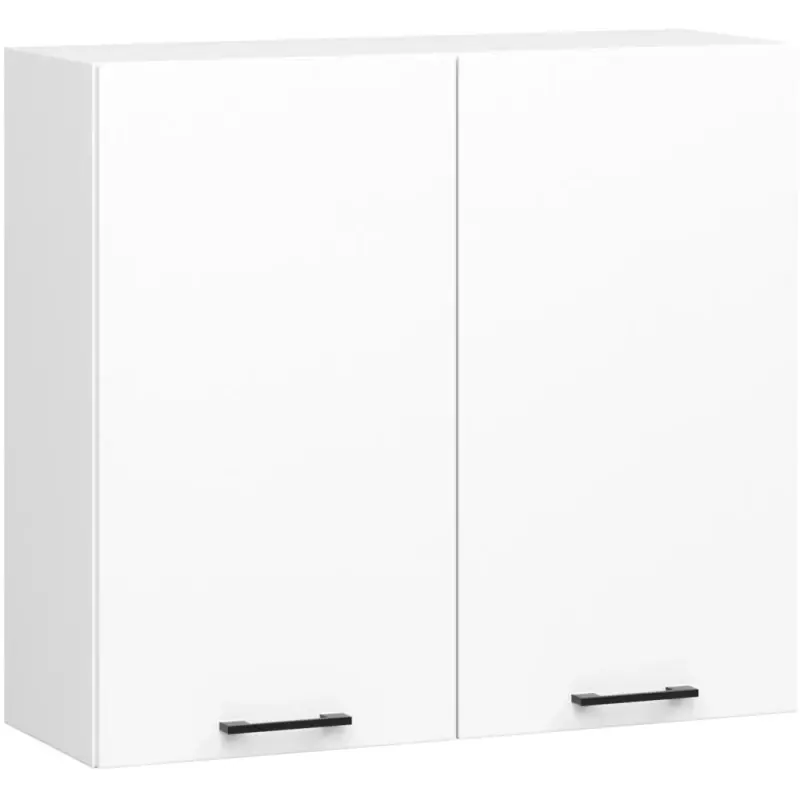 Bezpečná Platba Horní kuchyňská skříňka 80 cm VERMINA - bílá